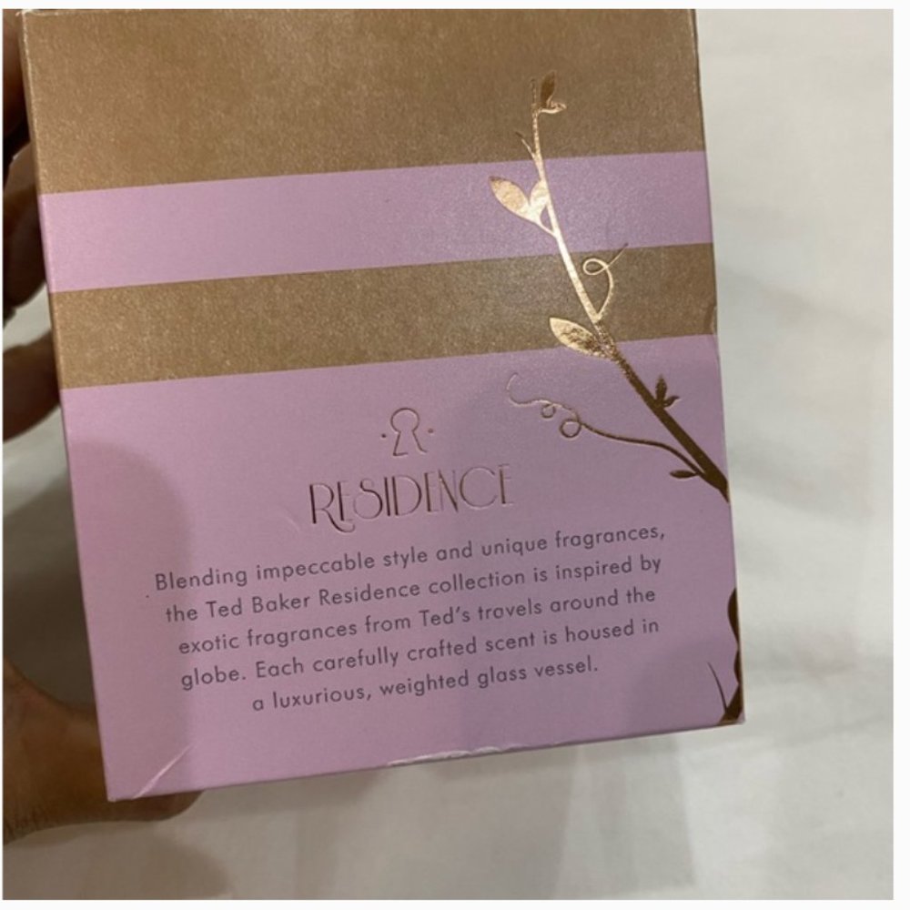 Ted Baker Bergamot & Cassis Scented Candle nwt - Picture 7 of 11